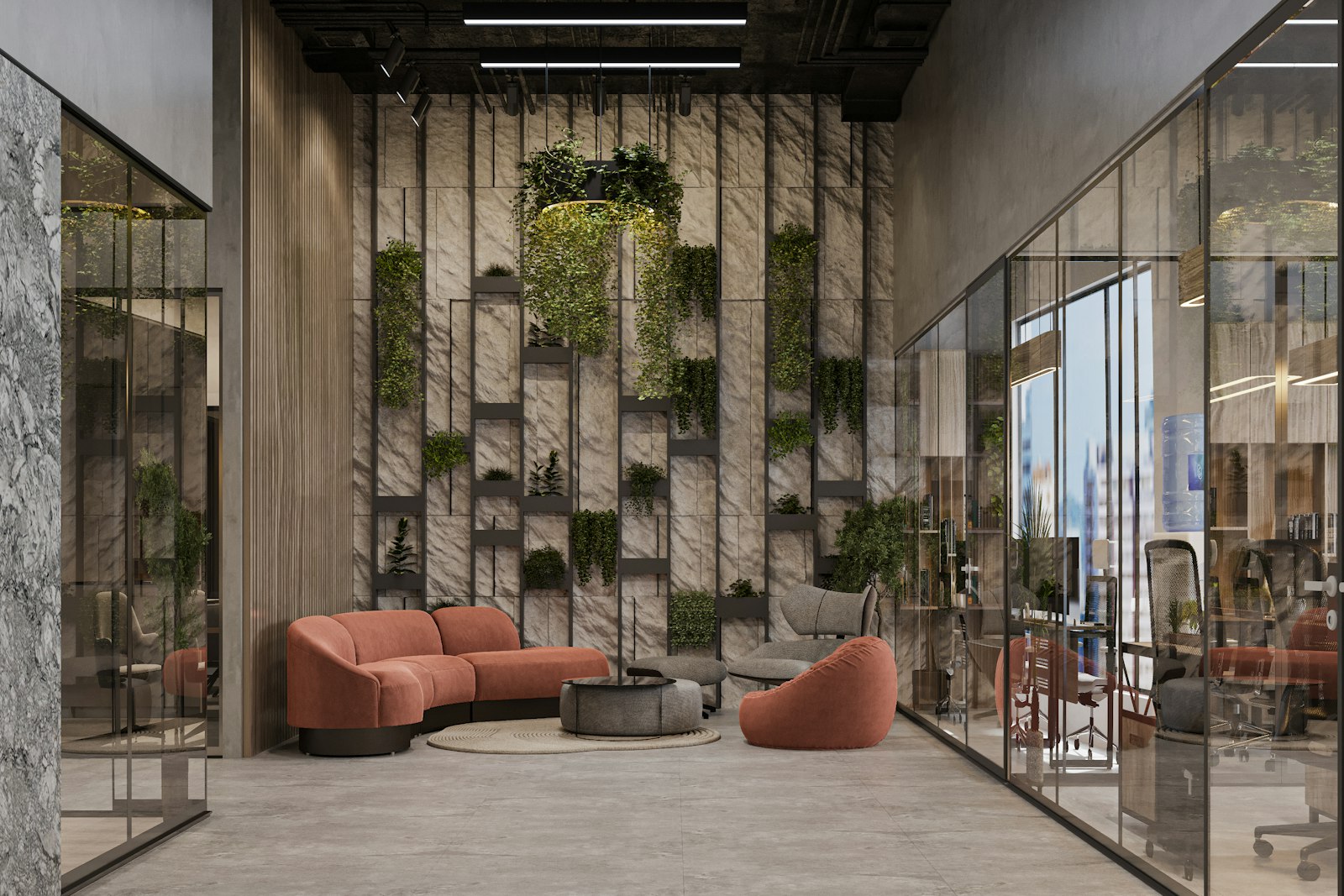 Workplace interior